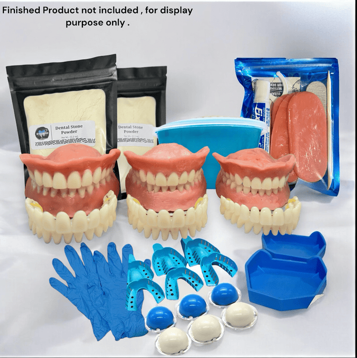 CompleteFit DIY Dentures Kit : 3 Sizes Included - DIY Denture Shop LLC ™