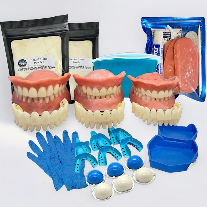 CompleteFit DIY Dentures Kit : 3 Sizes Included - DIY Denture Shop LLC ™