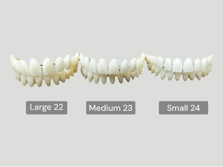 CompleteFit DIY Smile Crafting Kit : Your Perfect Fit 3 Sizes Included Teeth/Trays - DIY Denture Shop LLC ™