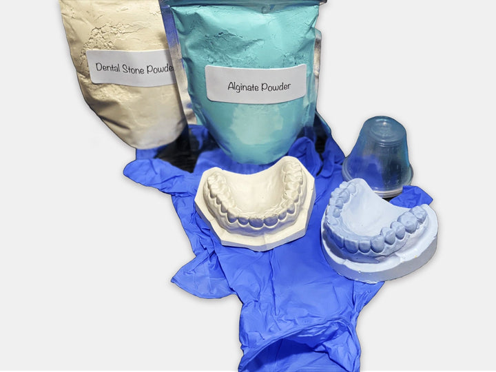 Dental Impression Kit Alginate Powder & Dental Stone - DIY Denture Shop LLC ™