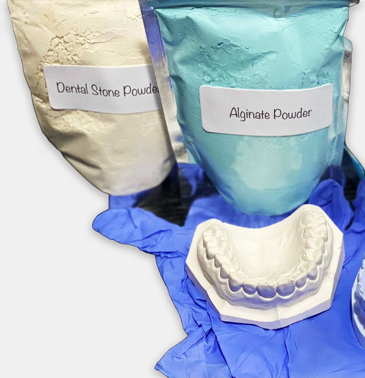 Dental Impression Kit Alginate Powder & Dental Stone - DIY Denture Shop LLC ™