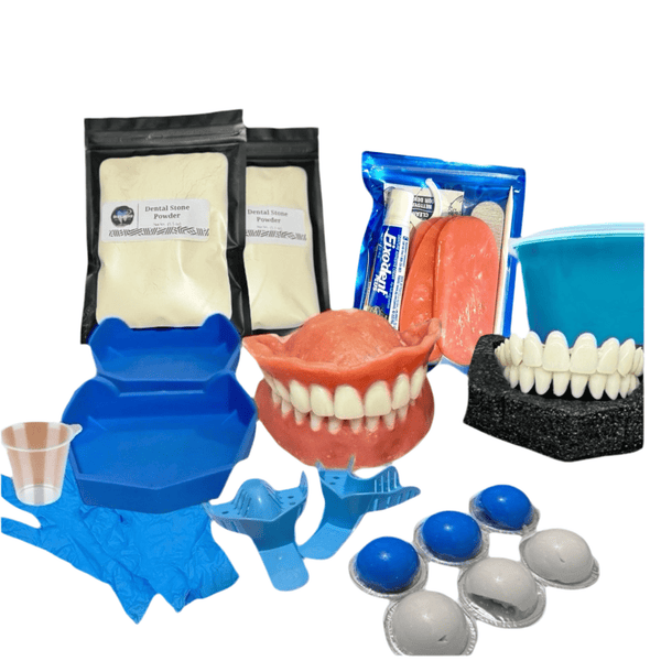 Emergency Full Kit DIY Denture Make at Home Smile Kit Express Shipping 1 - 2 Day - DIY Denture Shop LLC ™