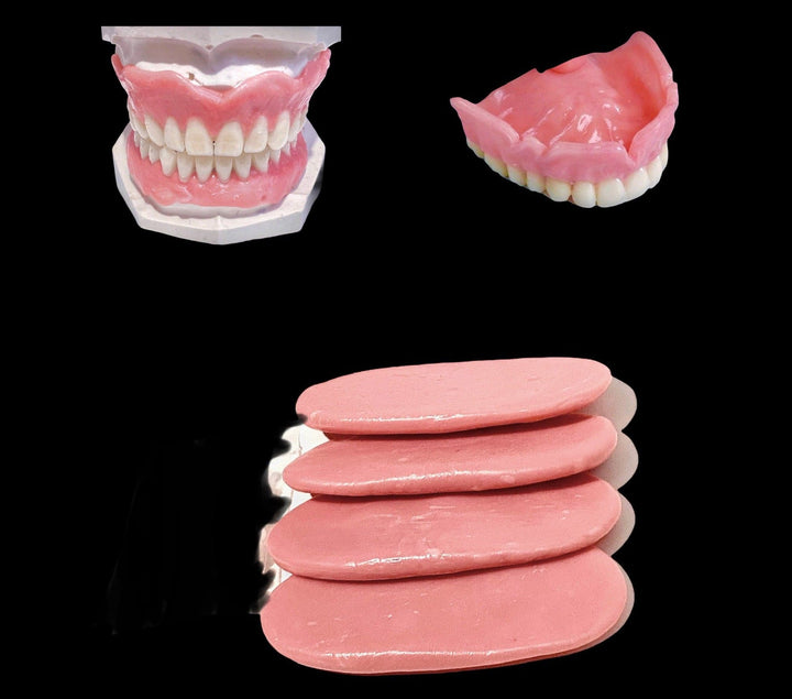 Secure Smile Kit Denture Gum Material Pink or Brown - DIY Denture Shop LLC ™