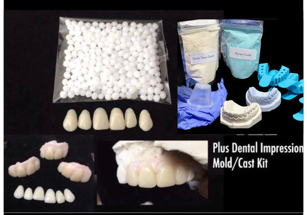 DIY Tooth Replacement Kit - Acrylic Teeth Partial Denture